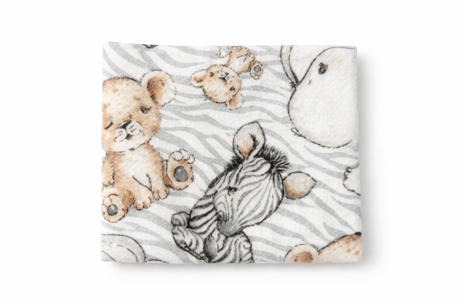 Pielucha flanelowa/zoo