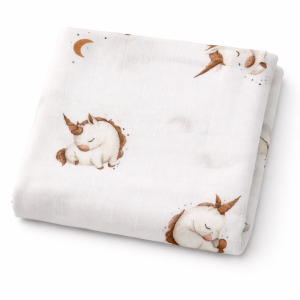 Pielucha muślinowa/jednorożce
