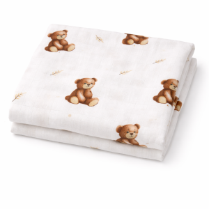 Pielucha muślinowa/niedźwiadki